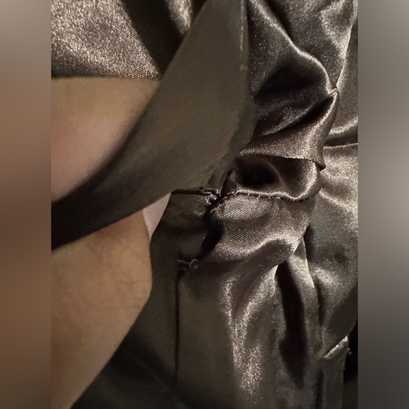 Y2K Sean John Womens L Cropped Jacket with Detachable Hood and Fur - Picture 6 of 7